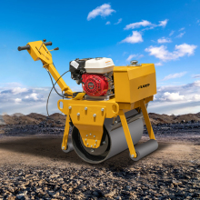 FURD Walk-Behind Single Drum Mini Vibratory Road Roller