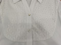 Camicia a maniche lunghe intrecciate