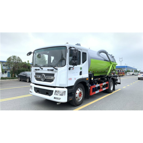 12CBM Dry and Wet Vacuum Truck for Sucking/Discharging