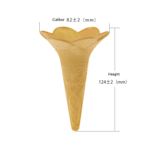 Camellia ice cream cone