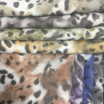 Wholesale Leopard pattern PU Synthetic leather