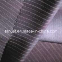 Rayon/Polyester Stretch Dobby Stripe Suiting Fabric