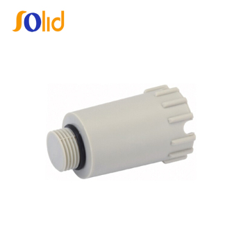 Plastic PPR Fitting Long Pipe Plug with O-Ring