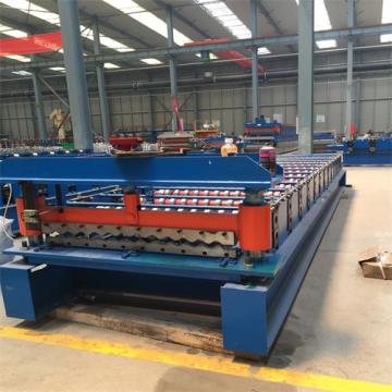 Building material corrugated roof sheet making machine
