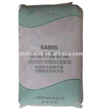 Insulation interface mortar