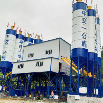 HZS90 construction control system concrete batching plant