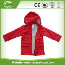 High Quality Kid' s PU Raincoat