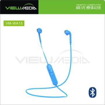 2016 Portable bluetooth earphone with microphone for skype VM-BE15