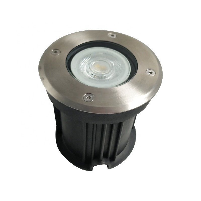 Lâmpada LED para piso de jardim Gu10 luz embutida