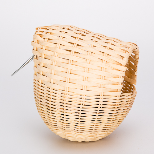 Percell-Ei-geformtes XLarge-Rattan-Vogelnest