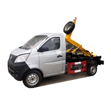 China Changan Mini roll off container Garbage Truck Hook Lift Garbage Truck