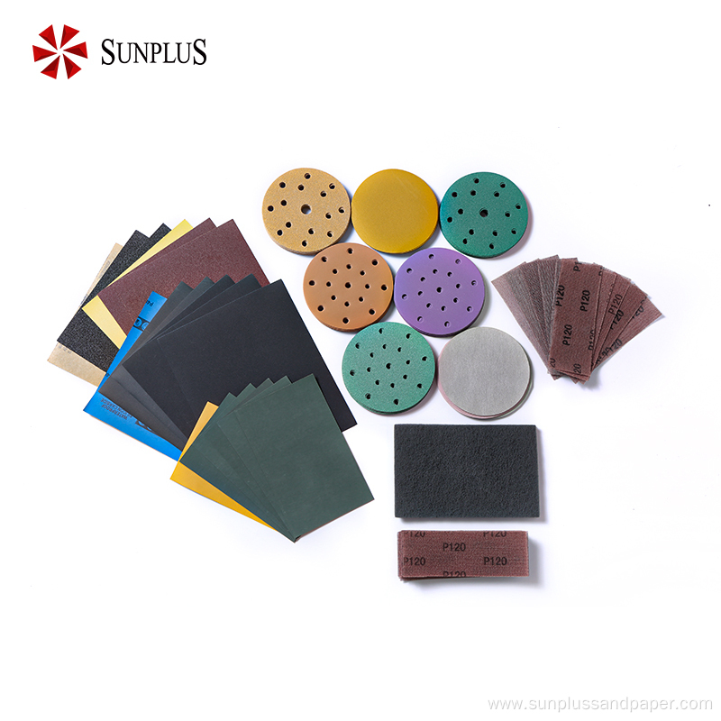 Dust Free Net Sanding Discs Polishing Durable Sandpaper