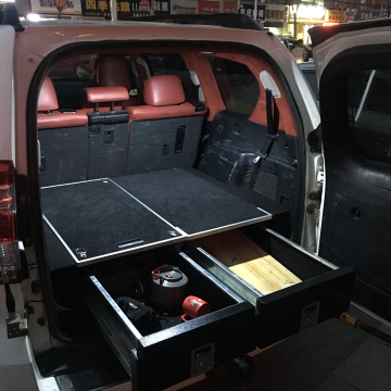 Vehicle Storage Drawer System for Toyota FJ, Prado, Land Cruiser, and Hilux