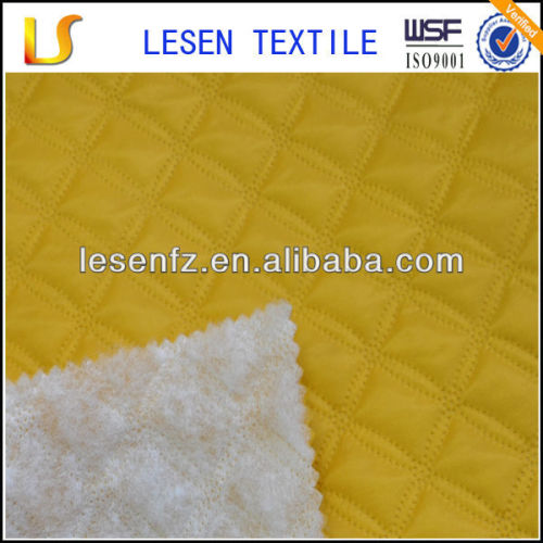 ultrasonic pessure cotton/ cheap price for quilted taffeta fabric