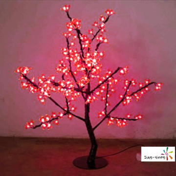 Beautiful led flower pot fashion flower outdoor led lights popular led decorative flower lights for sale