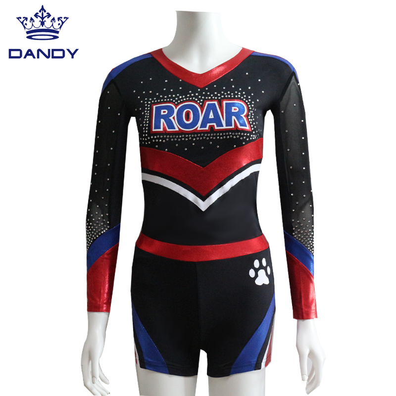 Red Mystique Cheer Dance Costume