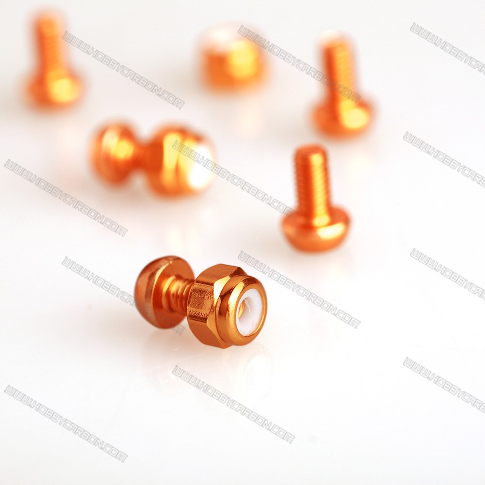 Customzid Colorful Aluminum Round Screw