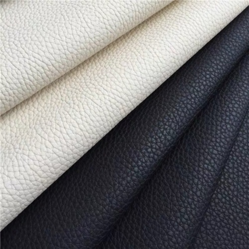 Colored Textured Lichee Soft Vegan Leather for Sewing