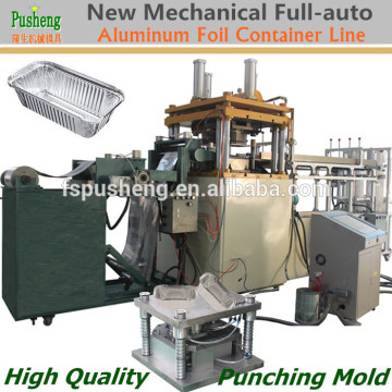 New Disposable cutlery aluminum foil container making machine