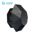 LEDER All Black Smart LED Outdoor Wall Light