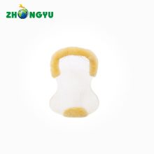 Sheepskin gel transparent half pad