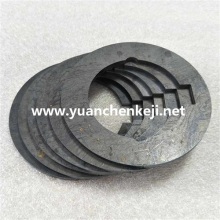 Mechanical equipment positioning baffle