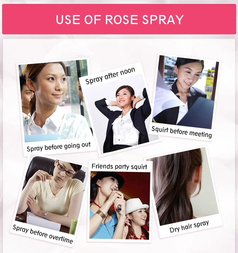 Rose Water Toner Spray Mist for Moisturizing Hydrating Private Label Natural Facial Skin Toner for Face