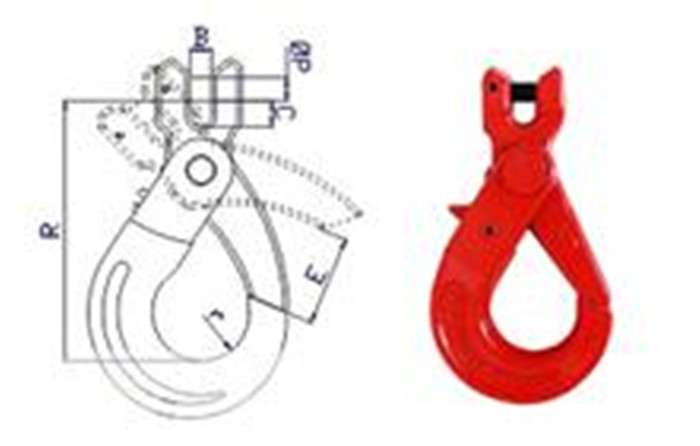 Clevis Sling Hook With Latch