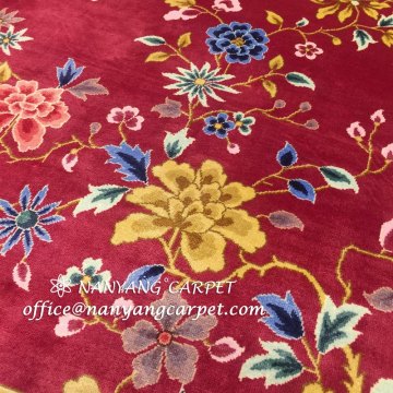 4`x6` Handwoven Traditional  Carpet Silk