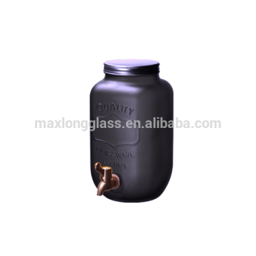 Black color juice dispenser 5L.
