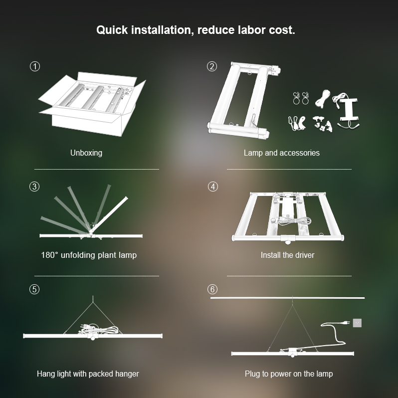 US Stock schnelle Lieferung 240w LED wachsen Licht