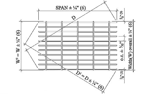 Hot Dip Galvaniation Walkway Floor Steel Gratings Platform