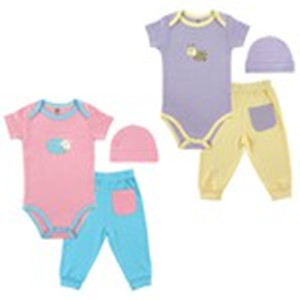 Huvable Friends USA Hudson Baby Bamboo Layette Set #68360