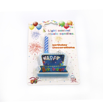 Electronical Play Happy Birthday Music Candle