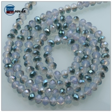 African beads jewelry set yiwu glass beads 8mm Plating crystal wholesale jewelry beads for wedding dress