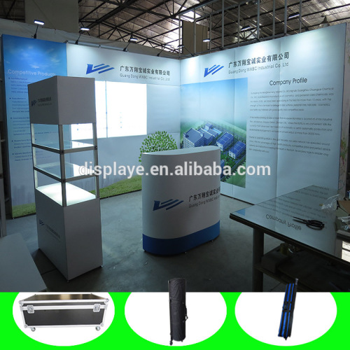 New style light weight portable flexible exhibition system booth