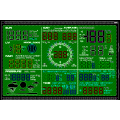 Low Power Consumption Translucent Liquid Crystal LCD Display