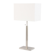 Square Table lamp with square shade