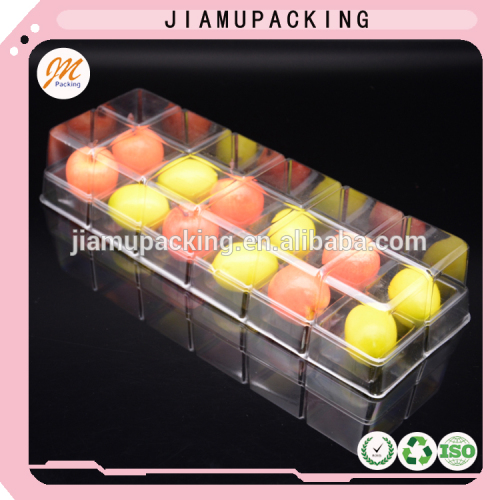 Wholesale disposable plastic rectangular clear blister tray for packing fruits salad