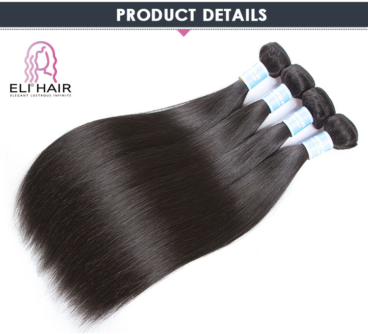 Large Stock Grade 12A Virgin Hair, Straight Remy Mink Brazilian Virgin Human Hair Bundles