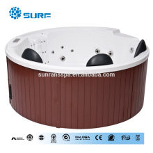 Round spa hydro hottub acrylic spa