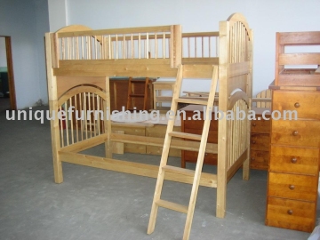 Home furniture high quality solid wood bunk beds