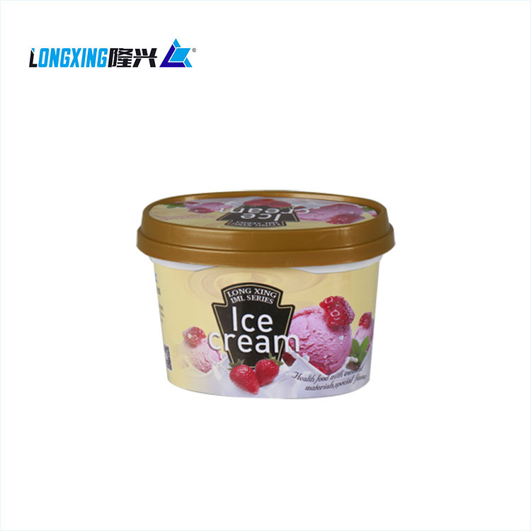 New design PP plastic IML ice cream cup