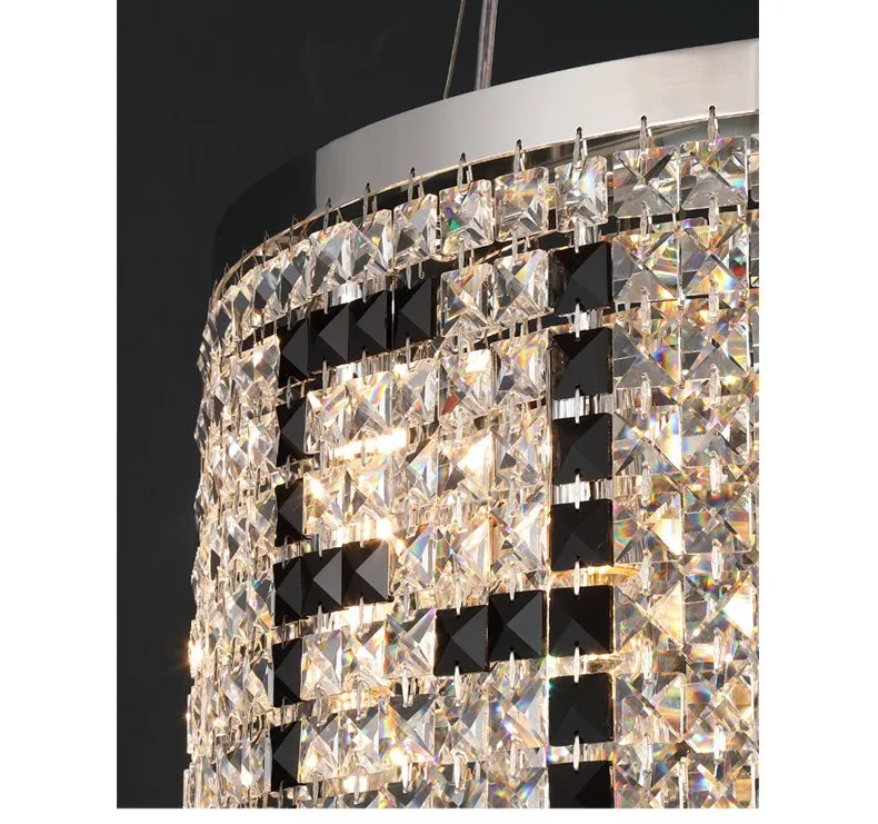 Elegant Modern Crystal LED Ceiling Light for Chic Interiors