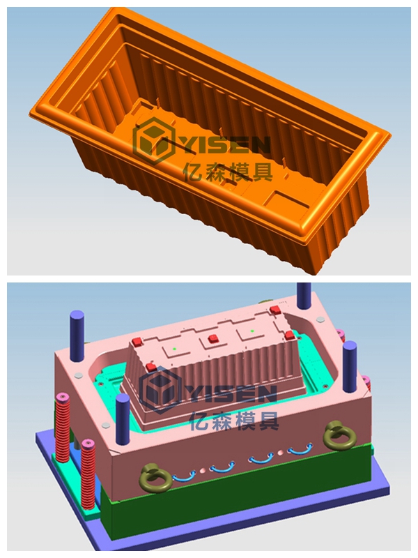 Plastic Flower Pot Injection Mould