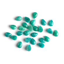 Natural Amazonite Gems Cabochon For Jewelry Pendant Making