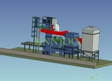 100% Quality Assurance Stone Shot Blasting Machine