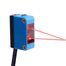 Strip Type Photoelectric Switch with Square Background Suppression 12-24V DC NPN Diffuse Reflection Sensor