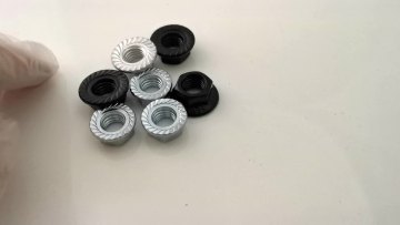 Hexagonal Nuts With Serrated Flange Hexagon Nuts