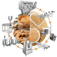 Commercial Hazelnut Paste and Peanut Butter Production Line for Sauces and Spreads